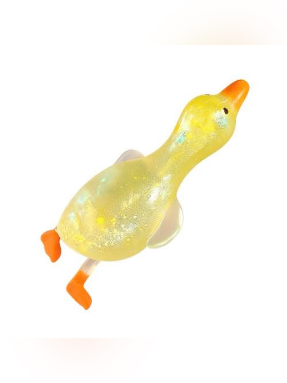 Sparkly Sugar Duck Squishy - 3” New in Box